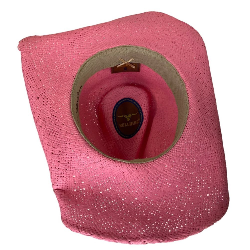 Bullhide Hot Pink Cowboy Cowgirl Hat Small Ultimate Party Accessory - Picture 6 of 10